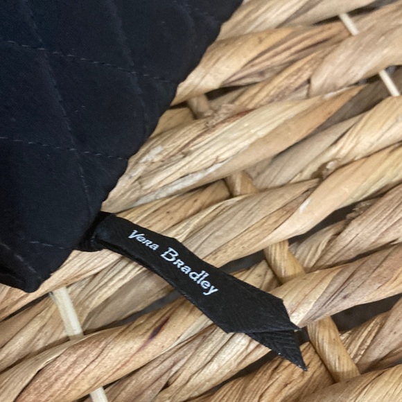 🆕 “Moonless Night” Vera Bradley Black Quilted Tri-Fold Wallet! HTF! 💥 - Picture 5 of 11